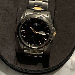 Stainless Citizen quartz watch